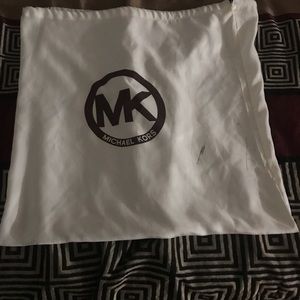 White Michael kors dust bag